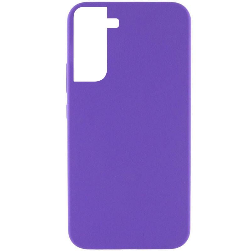 Протиударний чохол Silicone Cover Lakshmi (AAA) для Samsung Galaxy S21 FE Фіолетовий / Amethyst