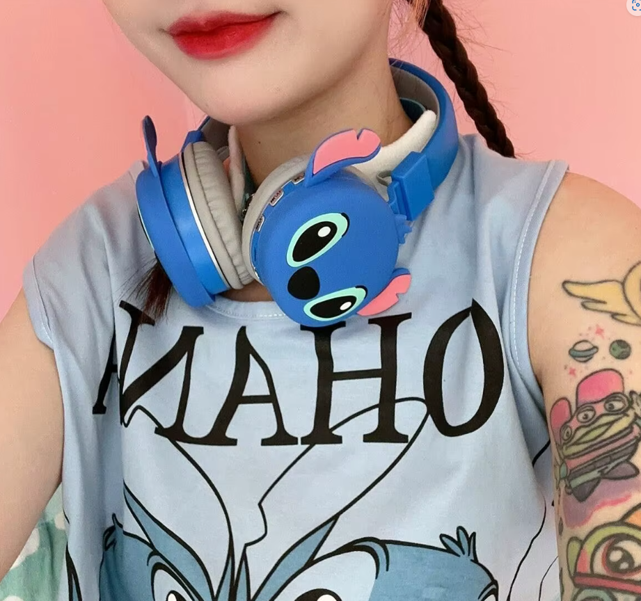 Наушники беспроводные Stitch Bluetooth (AH-806) - фото 6 Наушники беспроводные Stitch Bluetooth (AH-806) - фото 6