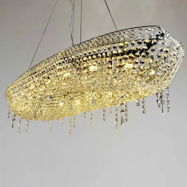 Люстра подвесная хрустальная P704-L1300CH (2306837776)