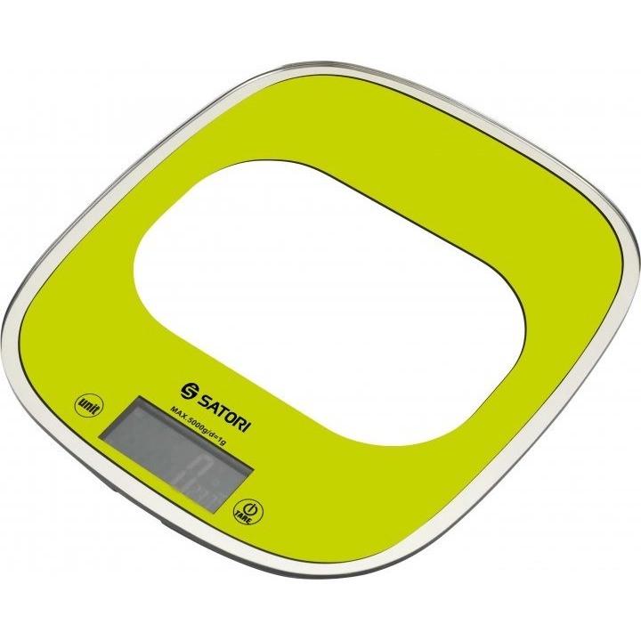 Весы кухонные электронные Satori SKS-222-GR до 5 кг Green (iz14401) Весы кухонные электронные Satori SKS-222-GR до 5 кг Green (iz14401)