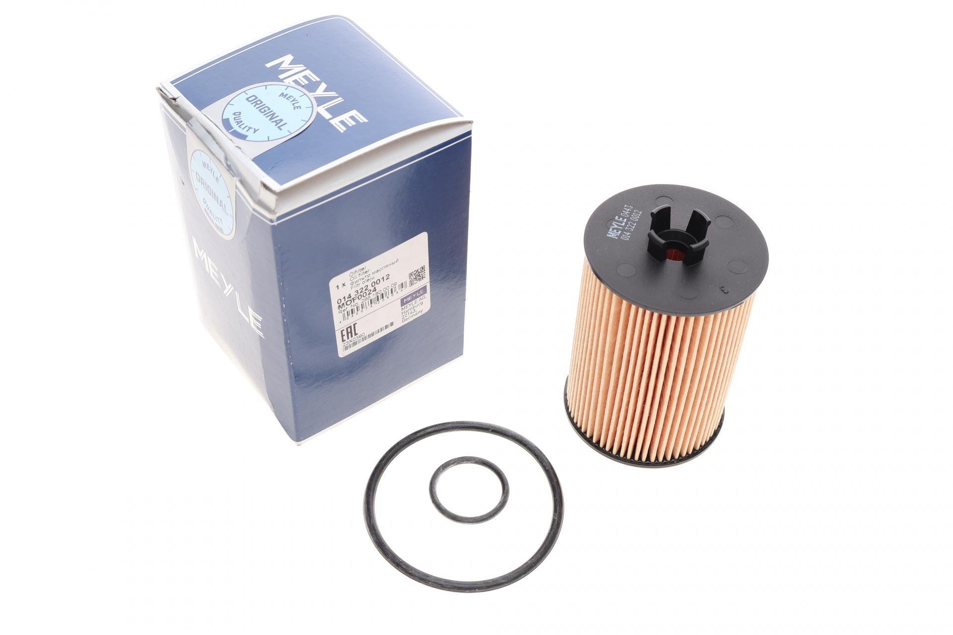 Фільтр масляний Meyle для MB A-class W169/B-class W245 1,5-2,0 04-12- (014 322 0012)