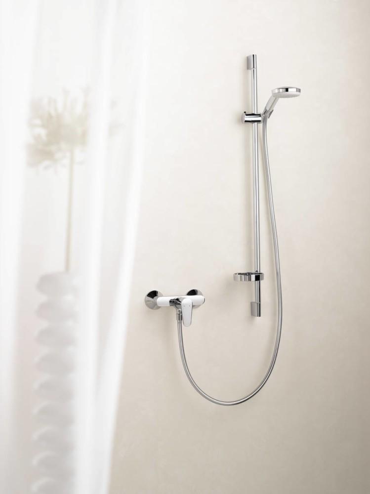 Душовий комплект Hansgrohe Croma100 27774000 із штангою Хром (113691) - фото 3