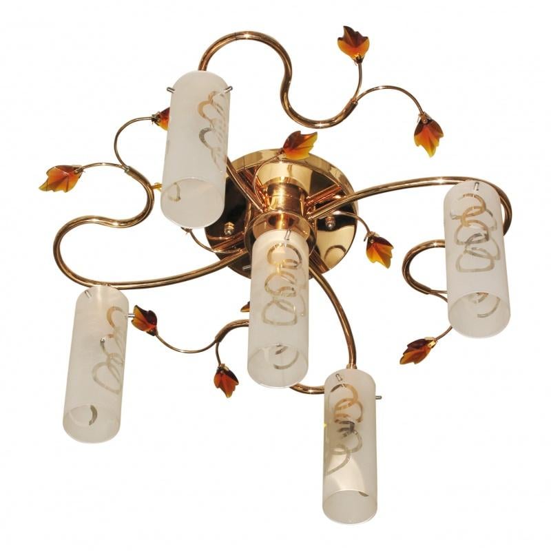 Люстра стельова Brille LK-86S/5 на 5 плафонів