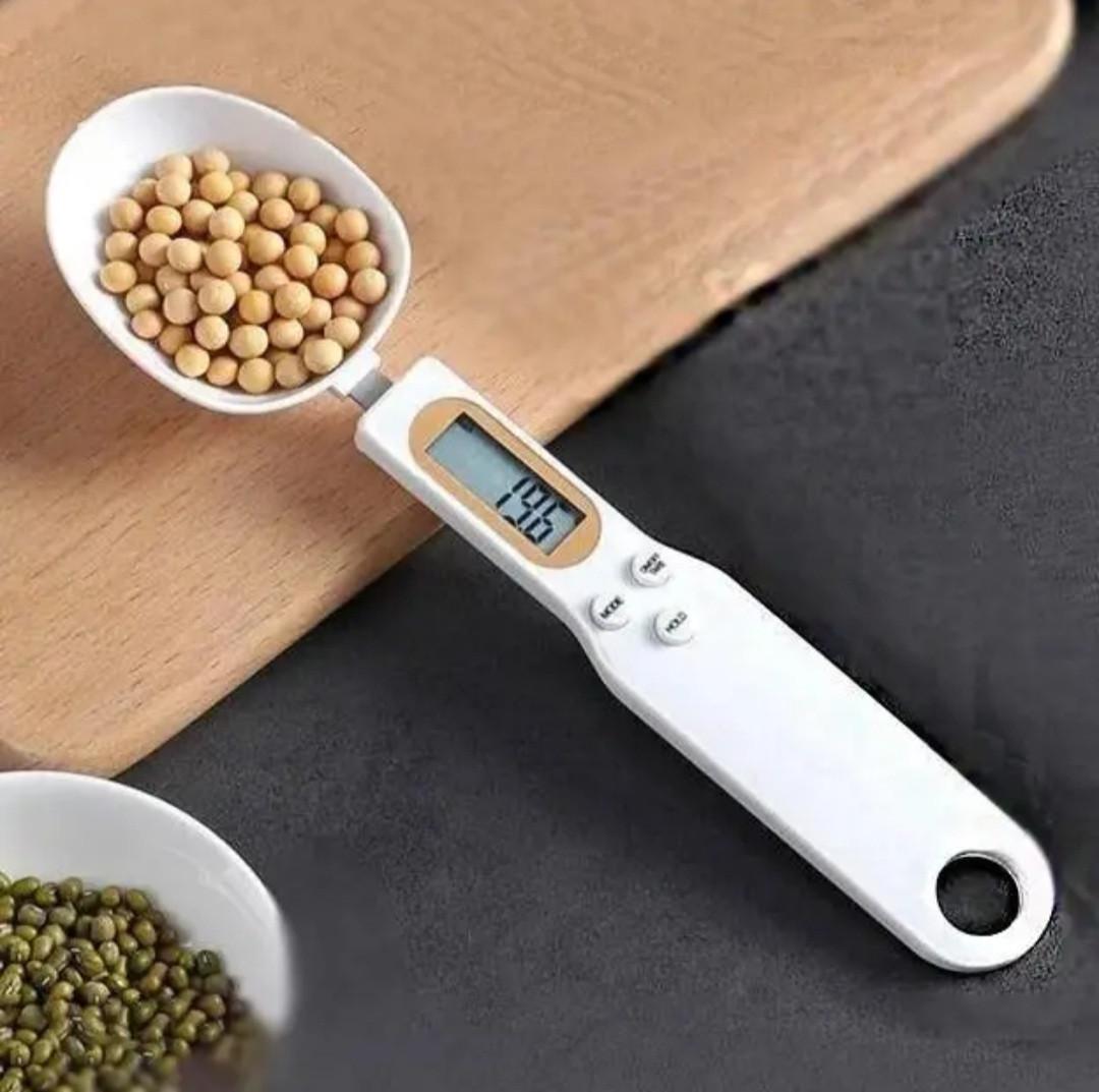 Мерная ложка-весы электронная с LCD дисплеем до 500 г White (2435740315) - фото 8 Мерная ложка-весы электронная с LCD дисплеем до 500 г White (2435740315) - фото 8