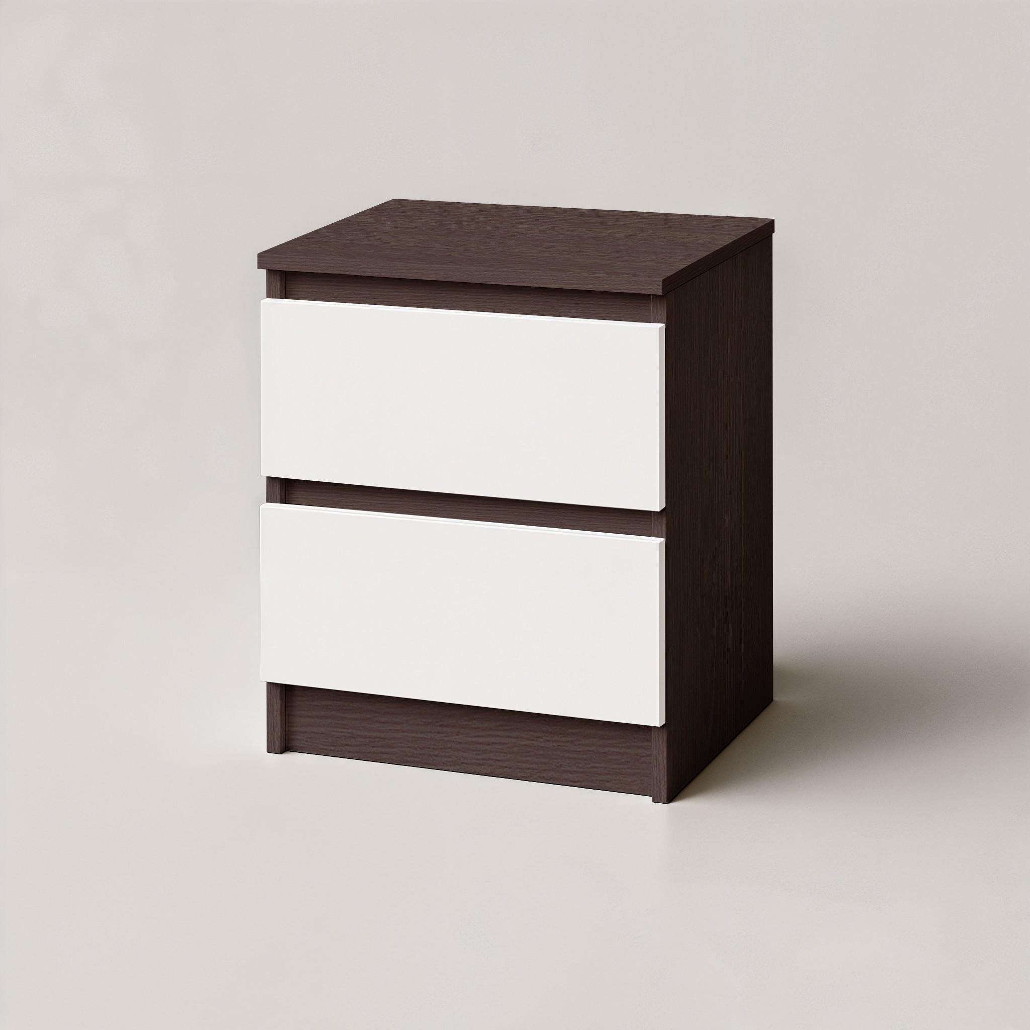 Тумба прикроватная FT-225 400х530х400 мм Венге Магия/Белый - фото 2 Тумба прикроватная FT-225 400х530х400 мм Венге Магия/Белый - фото 2