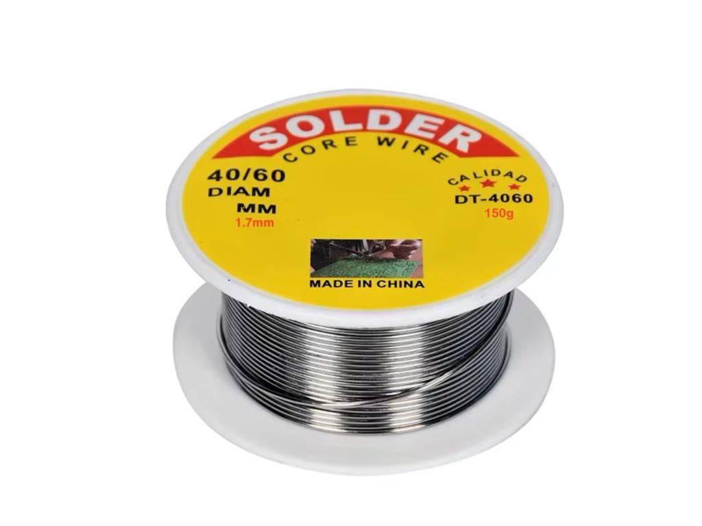 Припой для пайки в катушке 1,7 мм 150 г с флюсом SOLDER (P-698)
