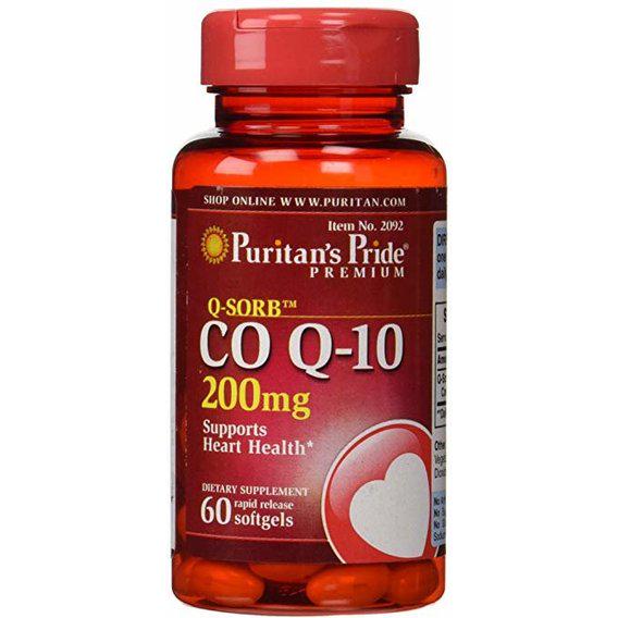 Коензим Puritan's Pride Q-Sorb Co Q-10 200 мг 60 Softgels