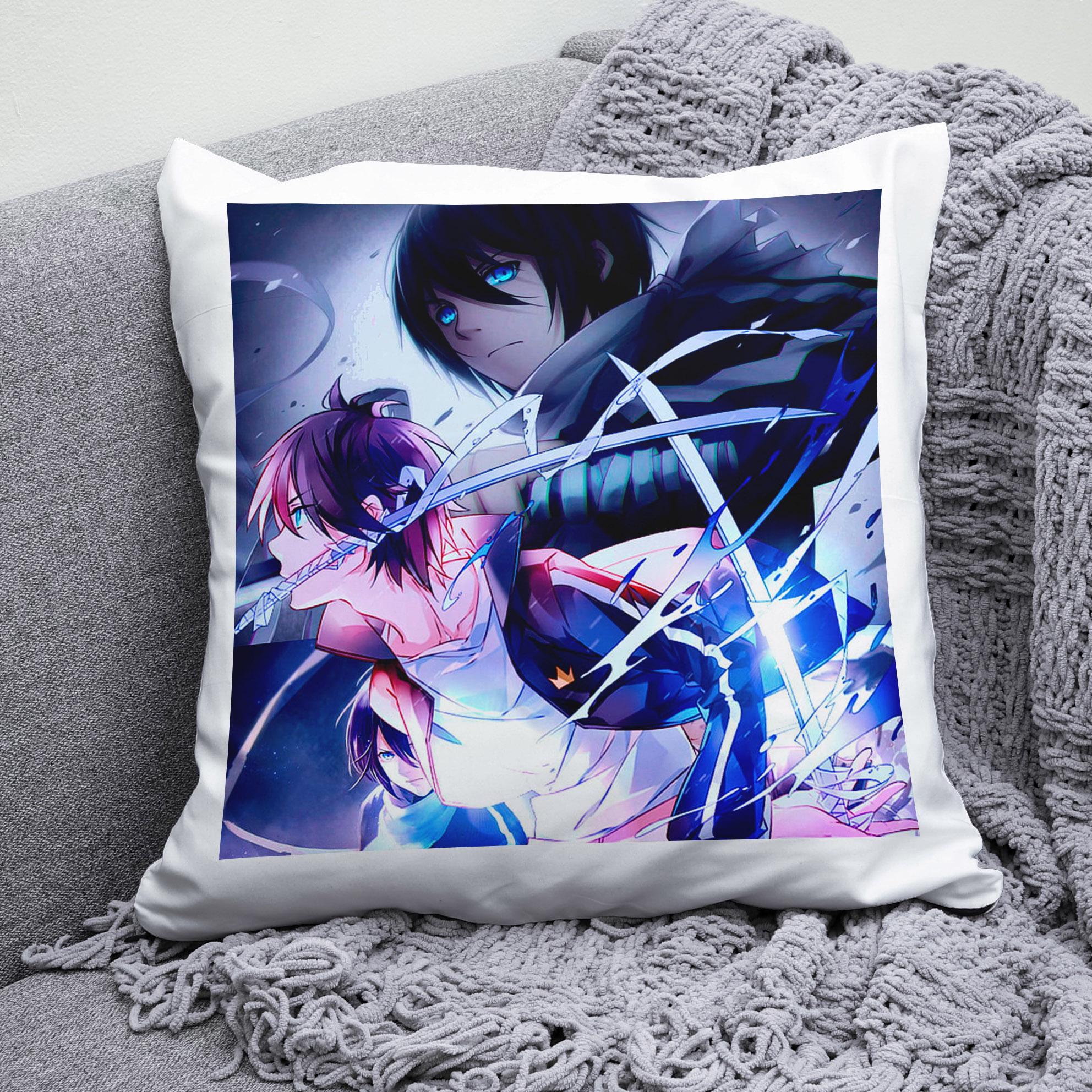 Плюшевая подушка квадрат с принтом аниме Норагами Бездомный бог Noragami "2
