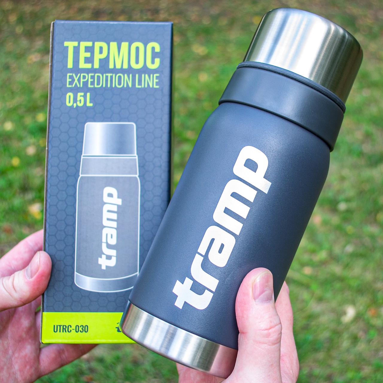 Термос Tramp Expedition Line питний термос 0,5 л Сірий (TRC-030-grey) - фото 8