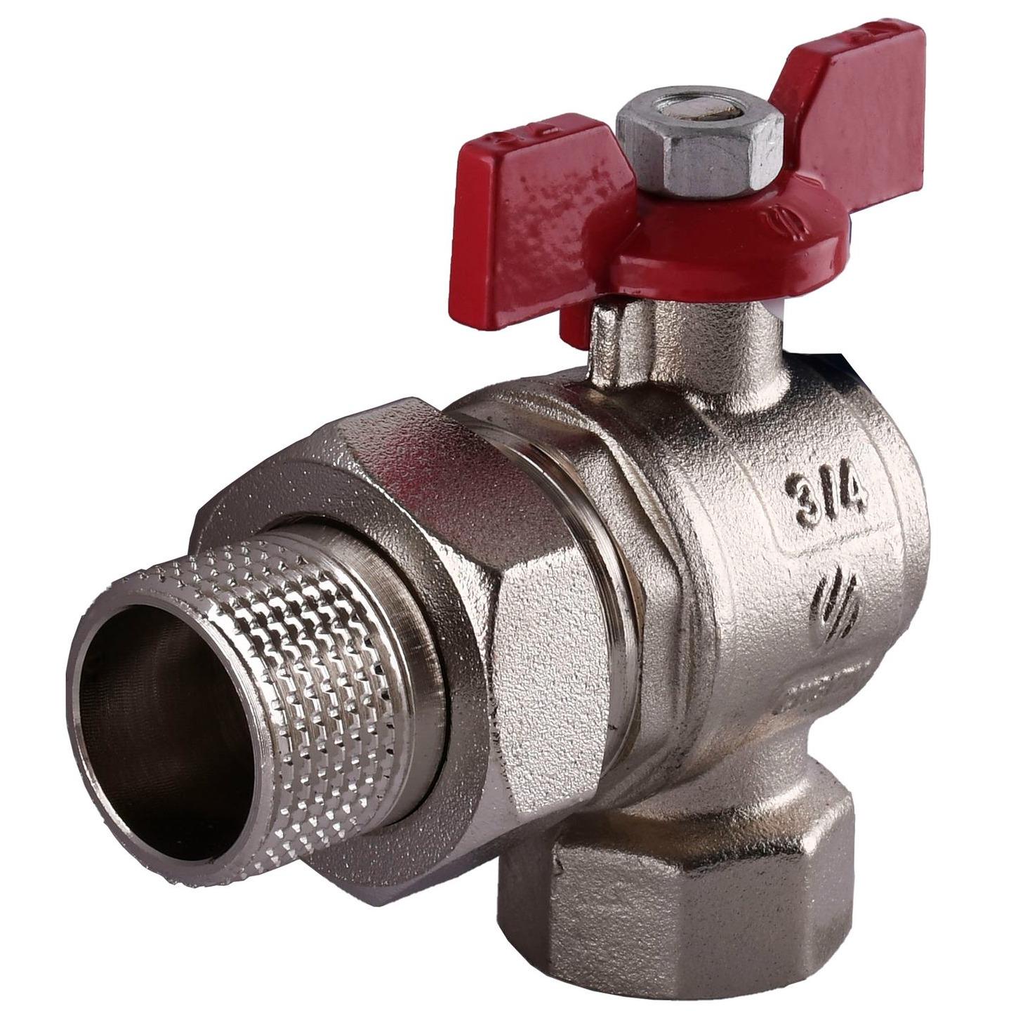 Кран шаровой Arco SENA 154304 000014970 3/4" ВЗ с американкой бабочка (104382)