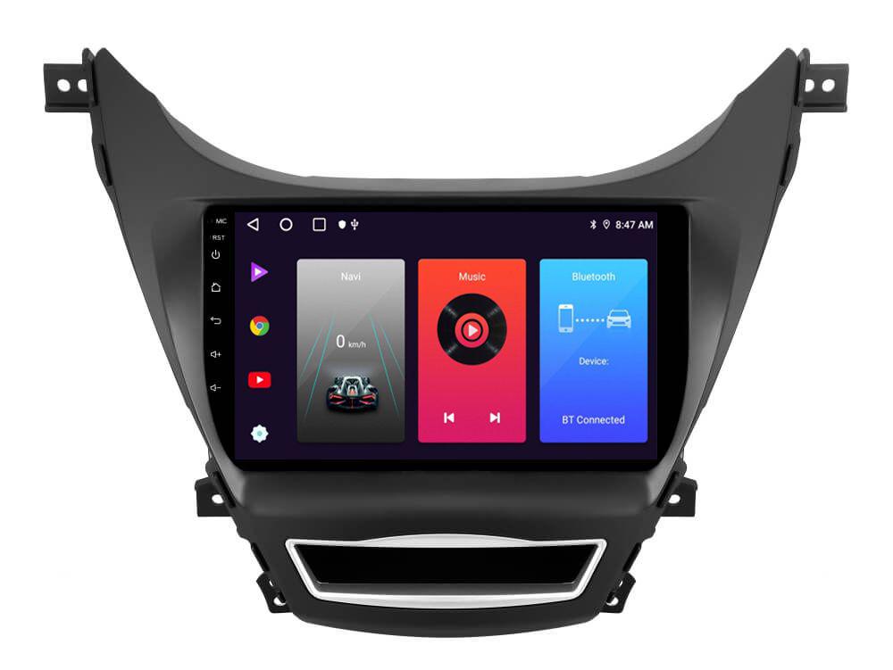 Автомагнитола штатная Sigma S9332 для Hyundai Elantra 5 JK GD MD UD 2010-2016 F2 3/32 Gb 4G DSP 9" (AR-91036)