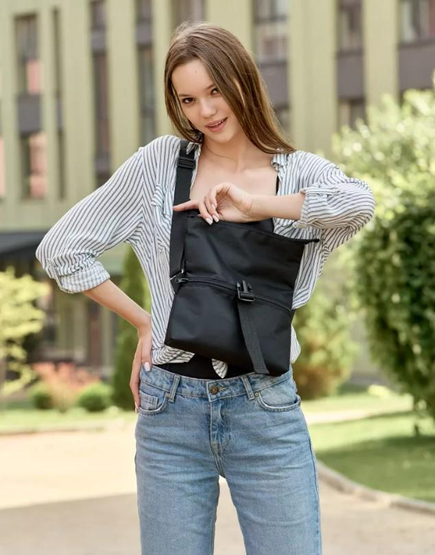 Жіноча сумка Sambag Dalas Чорний (70301065) - фото 2 Жіноча сумка Sambag Dalas Чорний (70301065) - фото 2