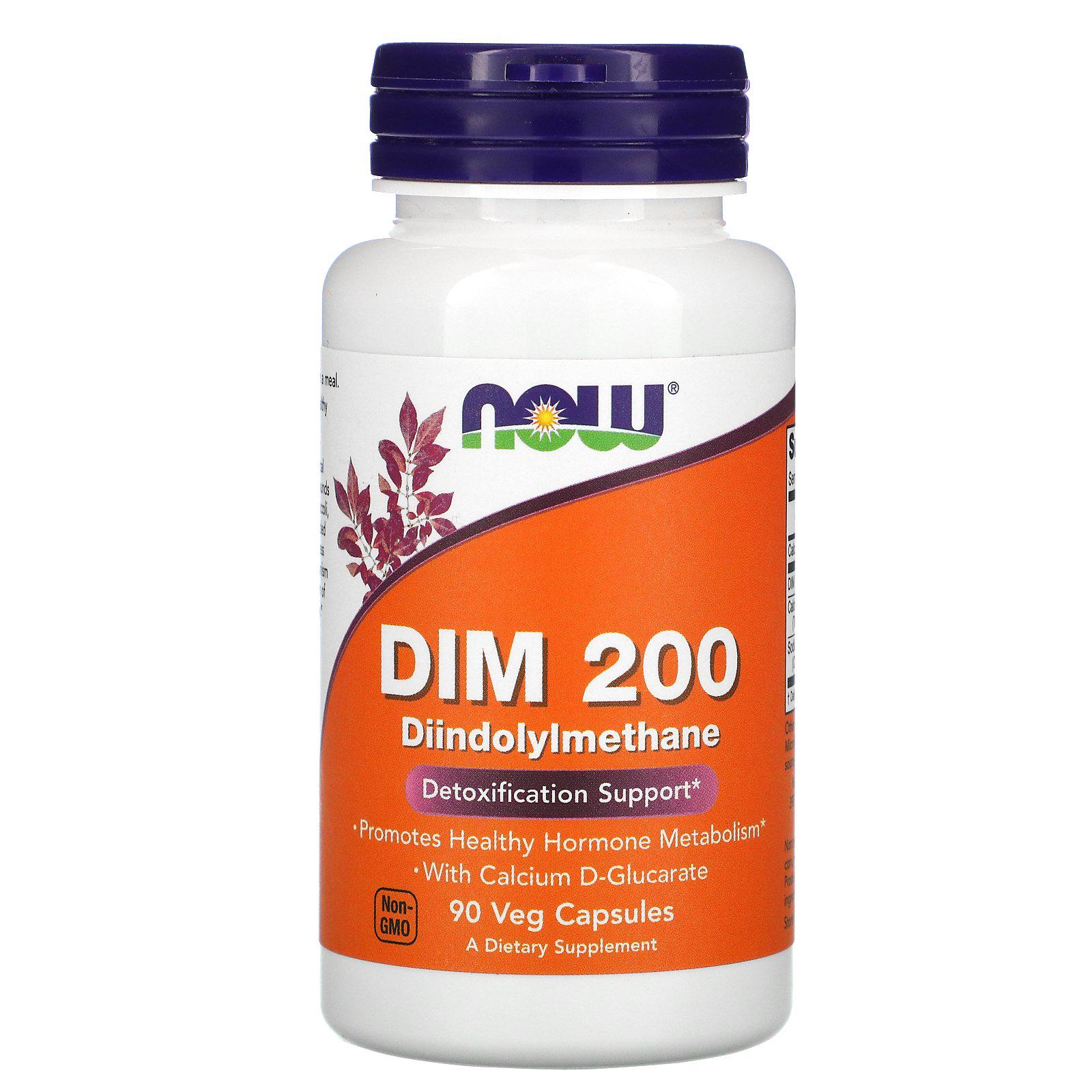 Дііндолілметан Now Foods DIM 200 90 капсул (771)