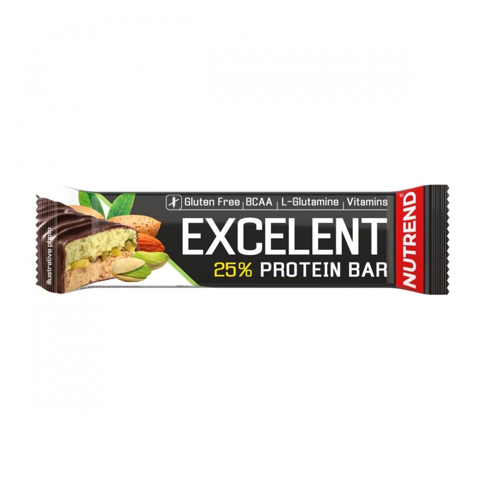 Батончик протеїновий NUTREND Excelent Protein bar мигдаль/фісташка 85 г