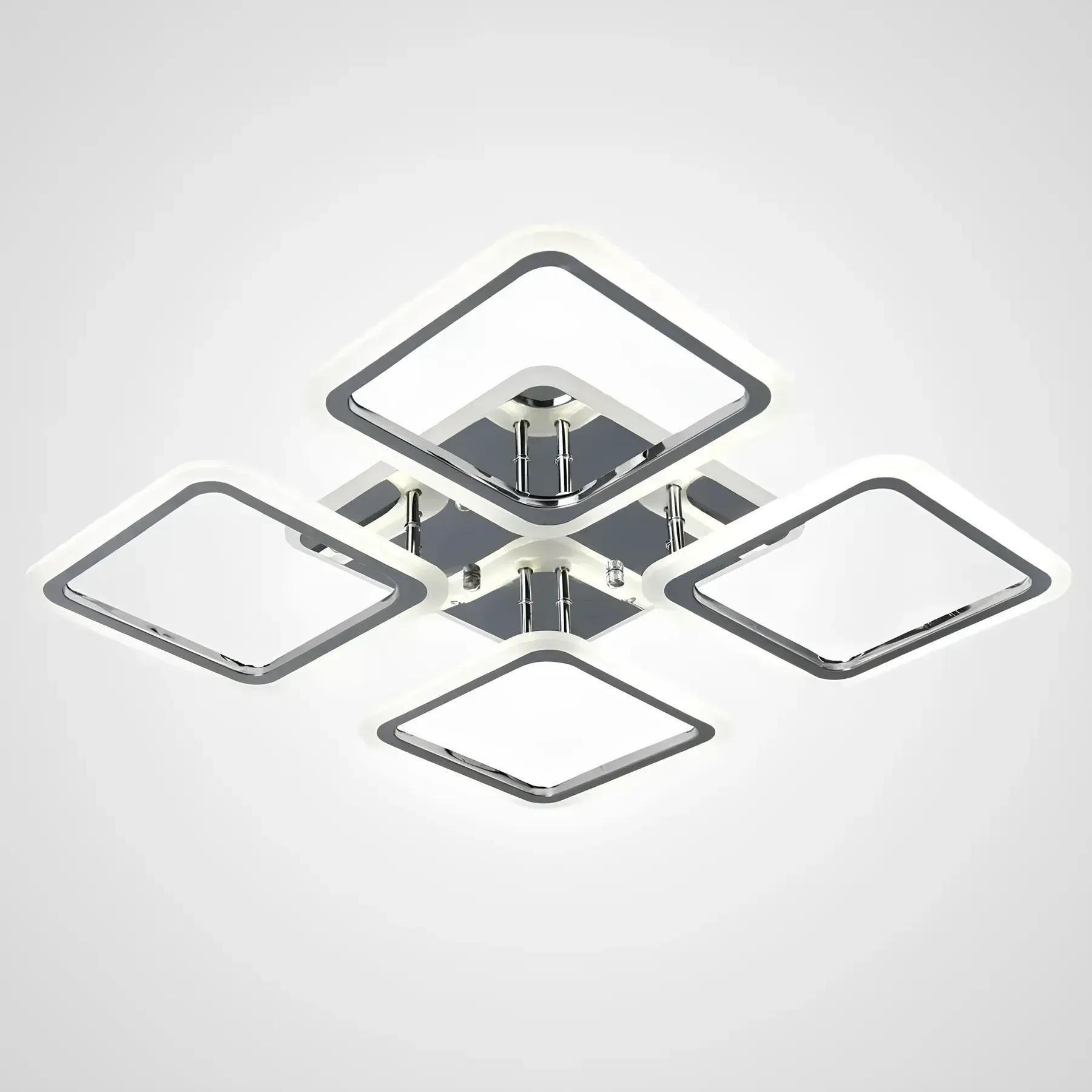 Люстра потолочная светодиодная Valeso V K39205-4 CR 96W (00000140471)