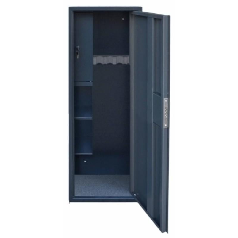 Сейф для оружия LEVMETAL СЗ-124.4.ВМ 4 ружья/трейзер 1240х410х250 мм Антрацит (42124411)