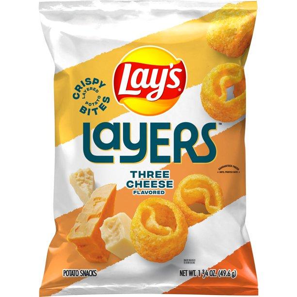 Чипси Lay's Layers Three Cheese 49,6 г (1672598436) Чипси Lay's Layers Three Cheese 49,6 г (1672598436)