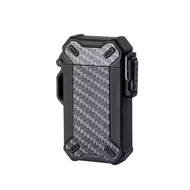 Зажигалка водонепроницаемая двойная электрическая USB Solve Carbone (KT6007906) Зажигалка водонепроницаемая двойная электрическая USB Solve Carbone (KT6007906)