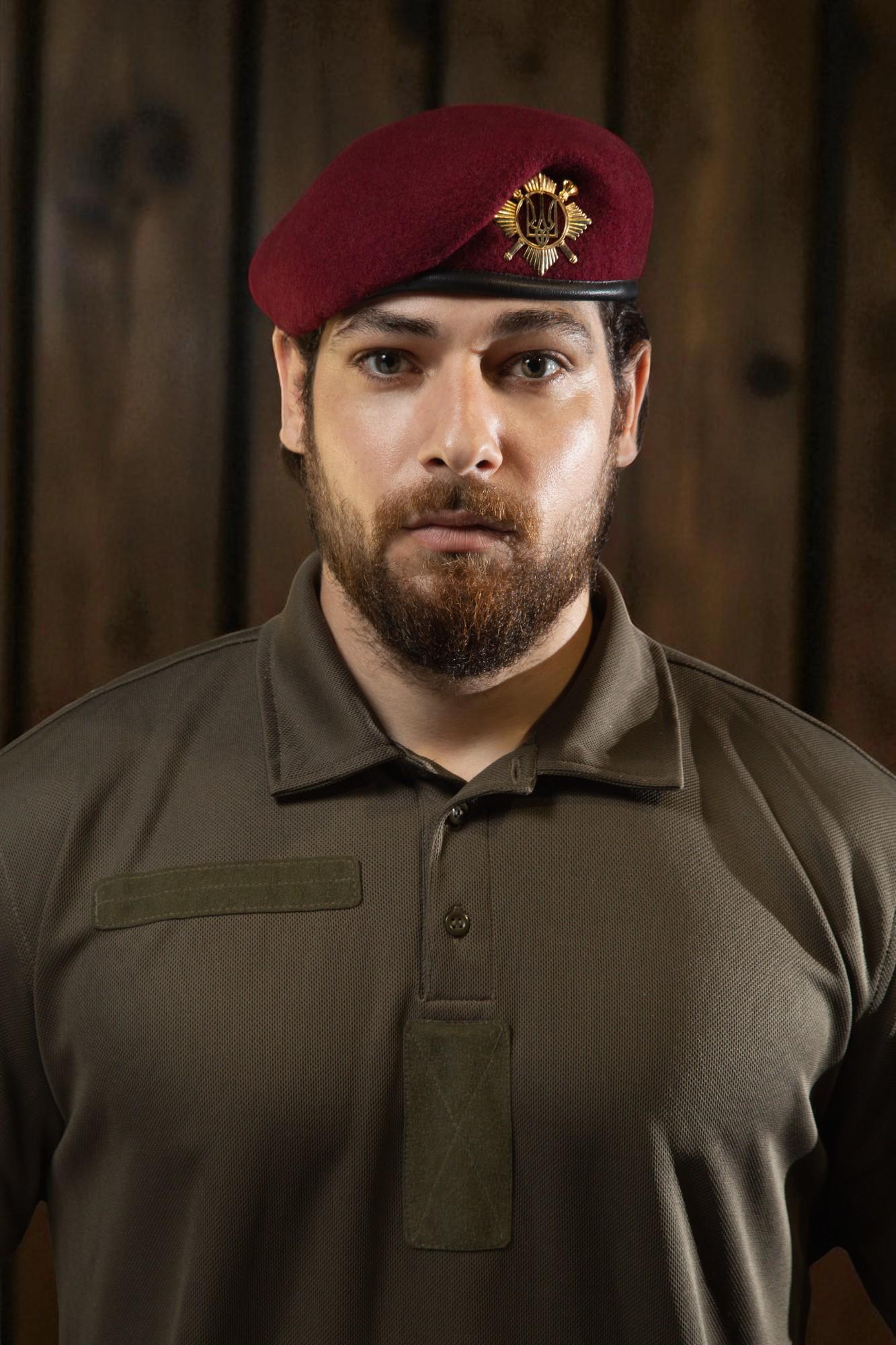 Берет Отдельная президентская бригада имени гетмана Богдана Хмельницкого M/55-56 см Малиновый (29045841) - фото 3 Берет Отдельная президентская бригада имени гетмана Богдана Хмельницкого M/55-56 см Малиновый (29045841) - фото 3