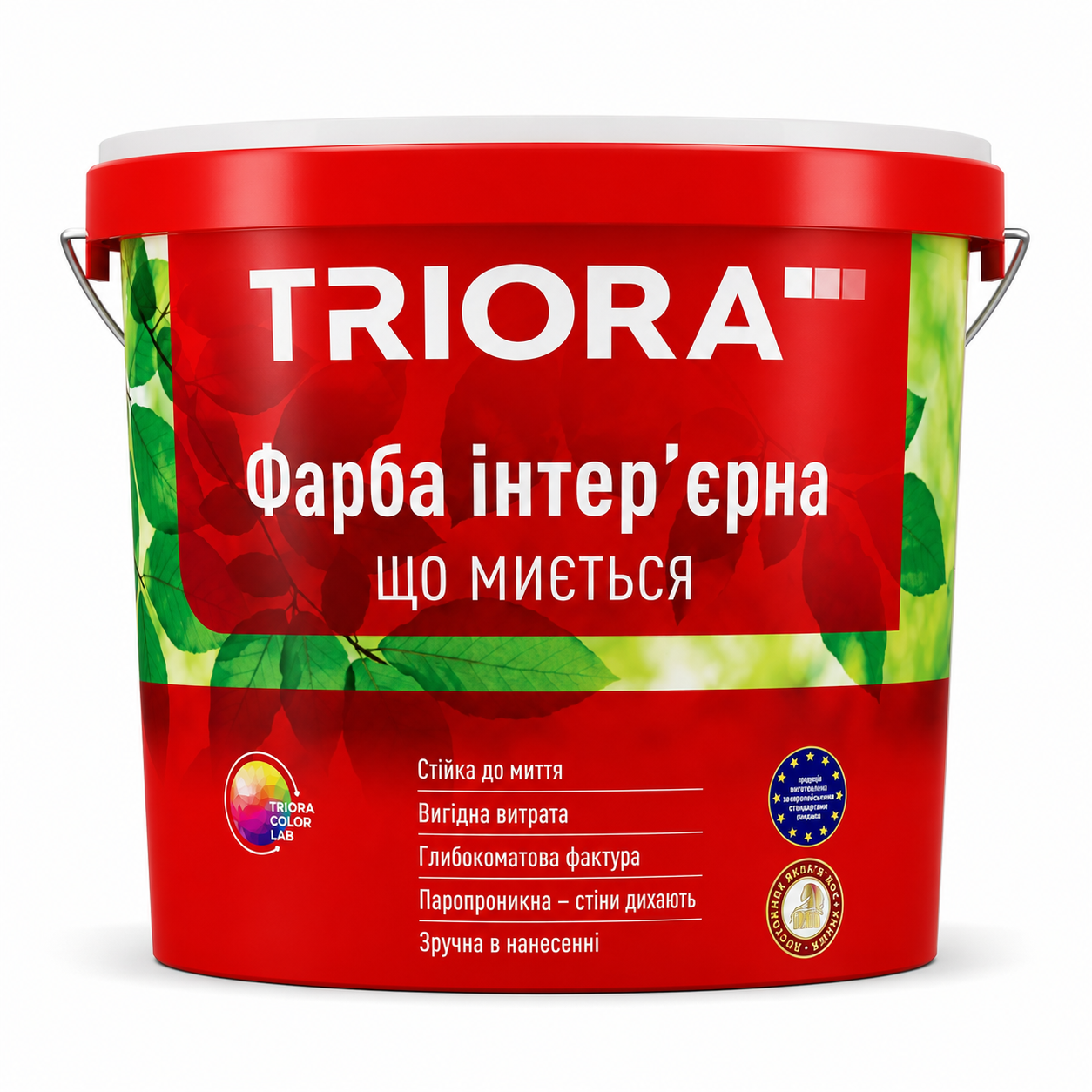 Краска интерьерная моечная TRIORA матовая 7 кг (3150871324)