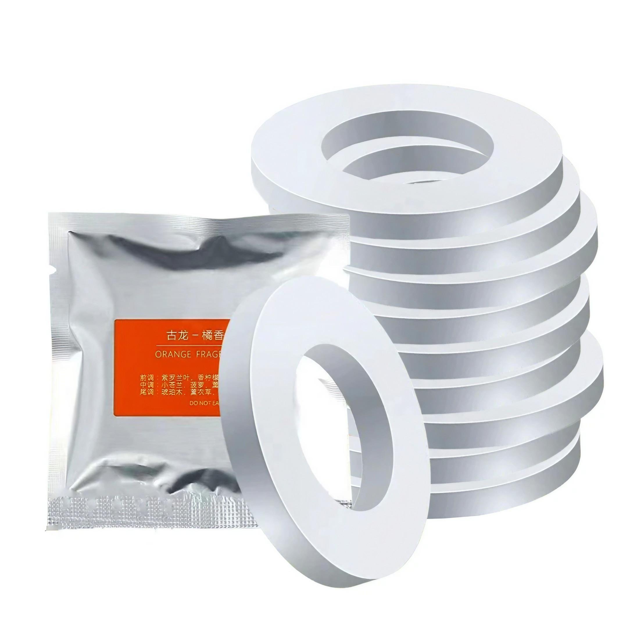 Освежители-картриджи для унитаза ароматизаторные 10 табл. (ZMNBLK-0845)