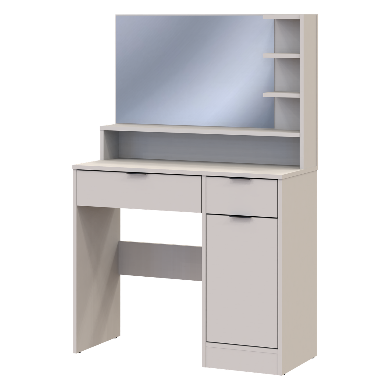 Туалетный столик с зеркалом Doros Эстель 90х38х135 см Кашемир (DRS-011473)