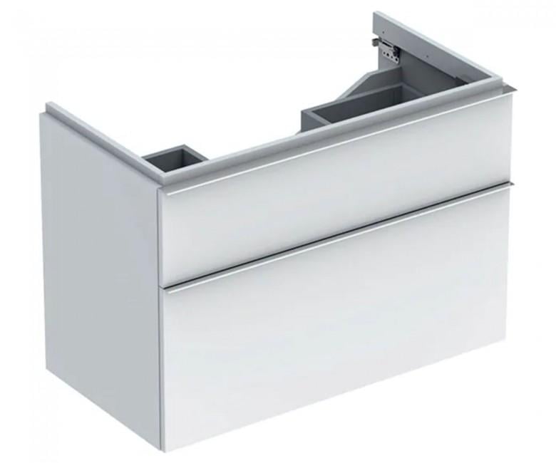 Тумба под умывальник GEBERIT ICON 840390000 89х62х47,7 см глянцевая Белый (83771)