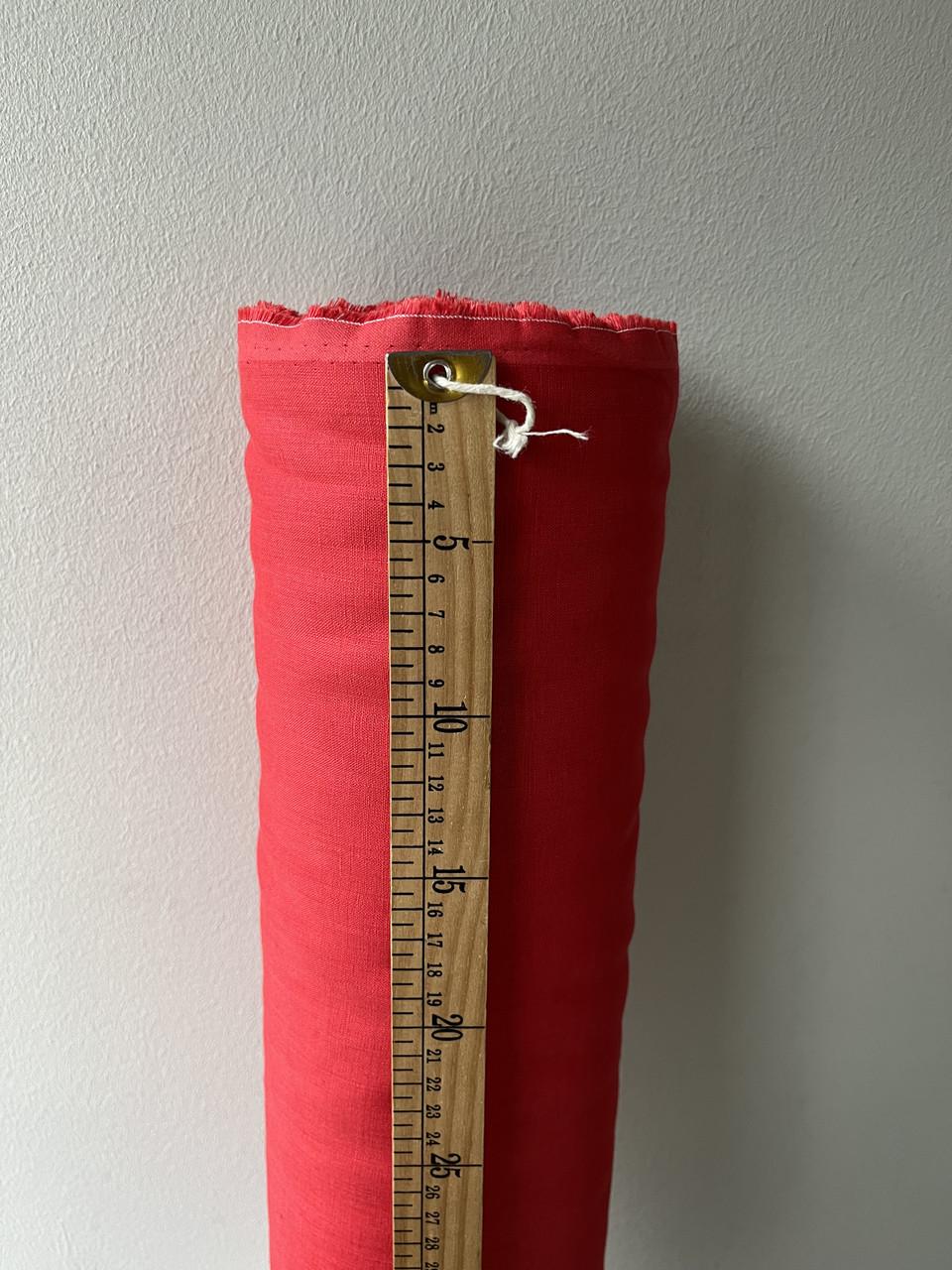 Ткань рубашечная LINEN PLUS льняная 143 см 1309 Красный - фото 7 Ткань рубашечная LINEN PLUS льняная 143 см 1309 Красный - фото 7