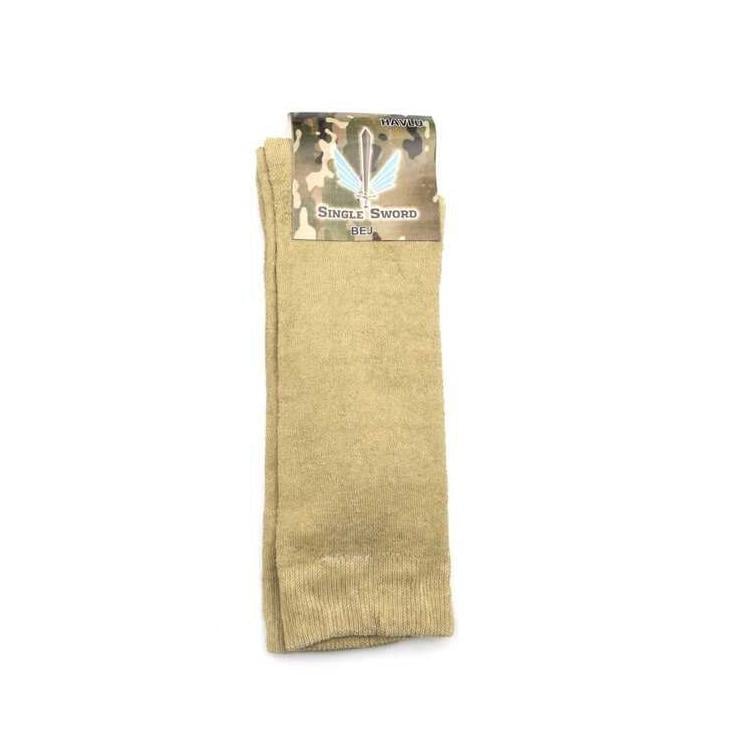 Термошкарпетки теплі Singl Sword з антибактеріальної тканини для воєнних Бежевий - фото 