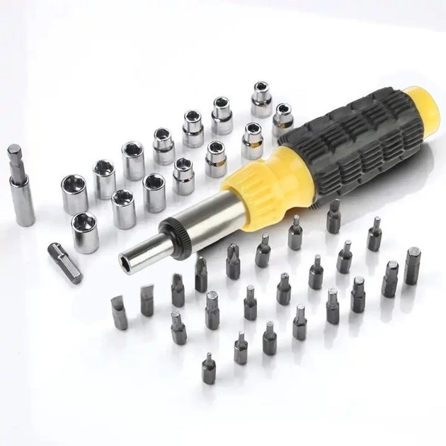 Валіза з інструментами Best Screwdriver гайкові головки та викрутка з бітами - фото 3 Валіза з інструментами Best Screwdriver гайкові головки та викрутка з бітами - фото 3