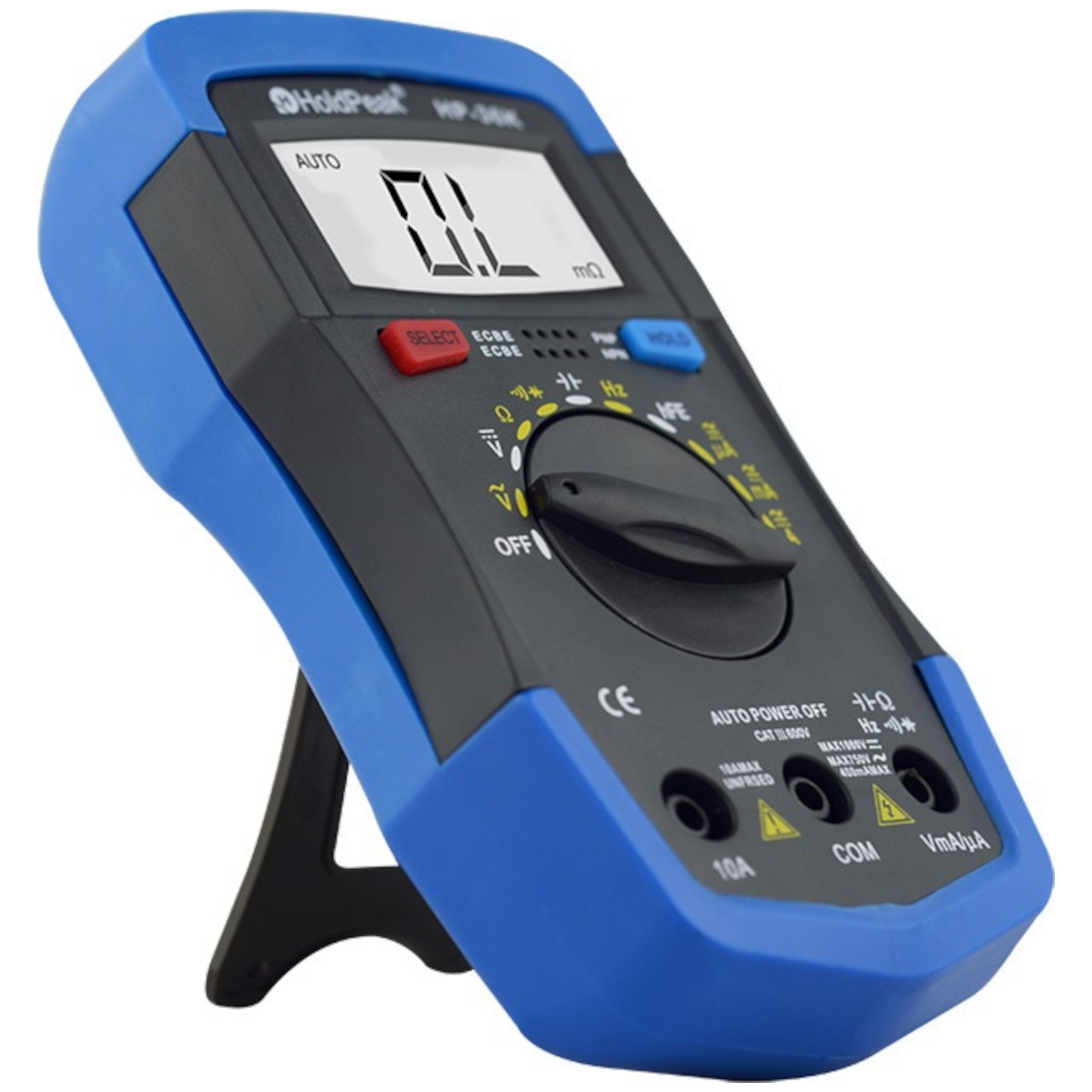 Мультиметр цифровий HoldPeak HP-36K 4000 відліків 1000 В 10А AC/DC 40МОм 4000 мкФ 1000°C 10МГц - фото 4 Мультиметр цифровий HoldPeak HP-36K 4000 відліків 1000 В 10А AC/DC 40МОм 4000 мкФ 1000°C 10МГц - фото 4