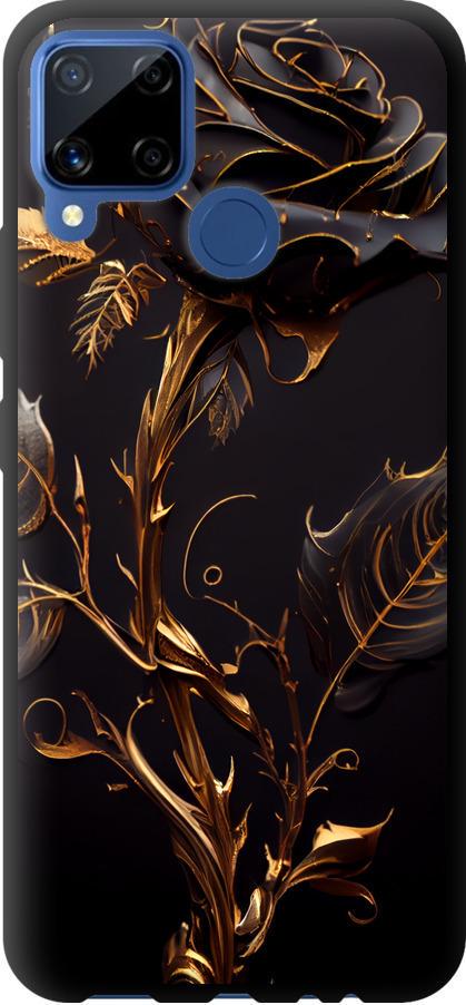 Чехол на Realme C15 Роза 3 (5552b-2063-42517)