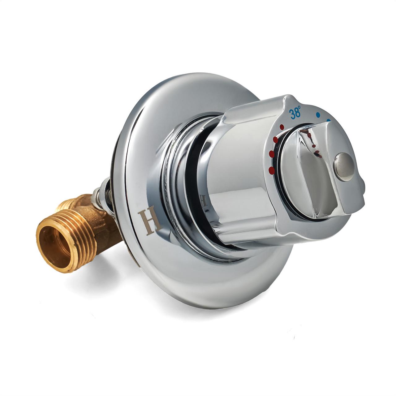 Смеситель для гидромассажной ванны/джакузи с термостатом TG-03 (26325488) - фото 5 Смеситель для гидромассажной ванны/джакузи с термостатом TG-03 (26325488) - фото 5