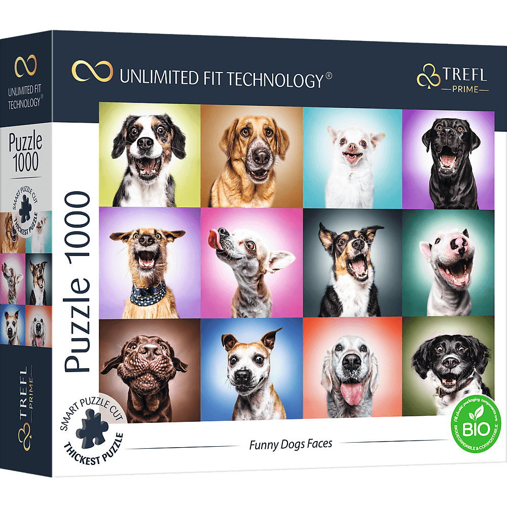 Пазлы Безграничная коллекция Веселые собачки 1000 элементов Пазлы Безграничная коллекция Веселые собачки 1000 элементов