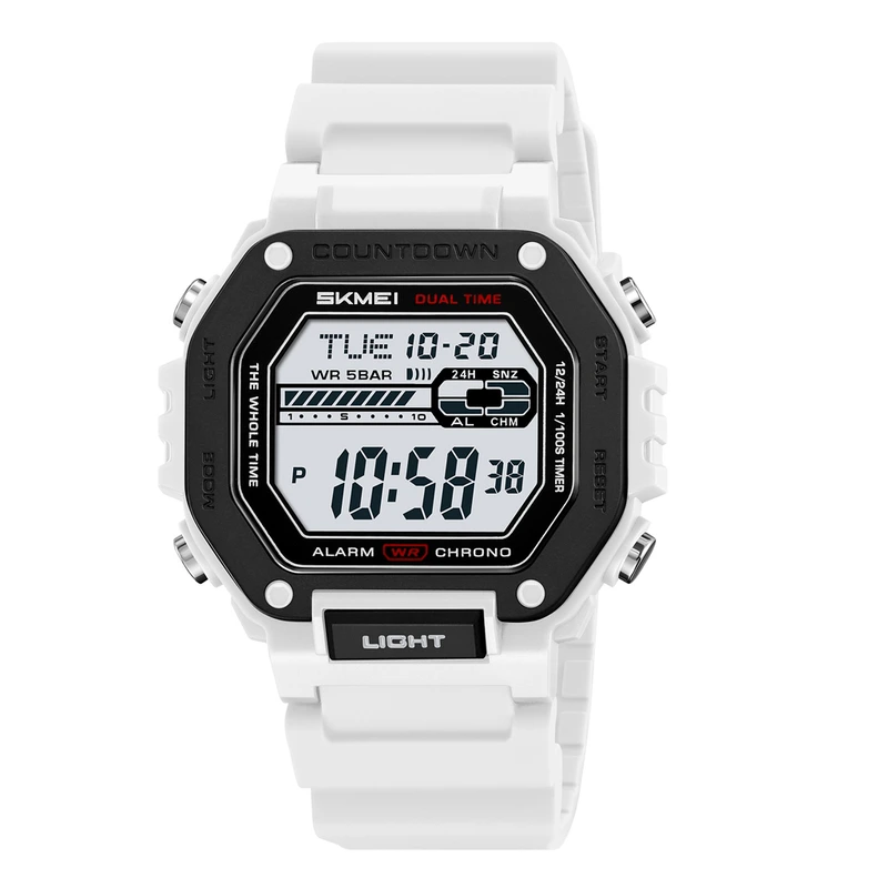 Наручний годинник Skmei 2523WT White