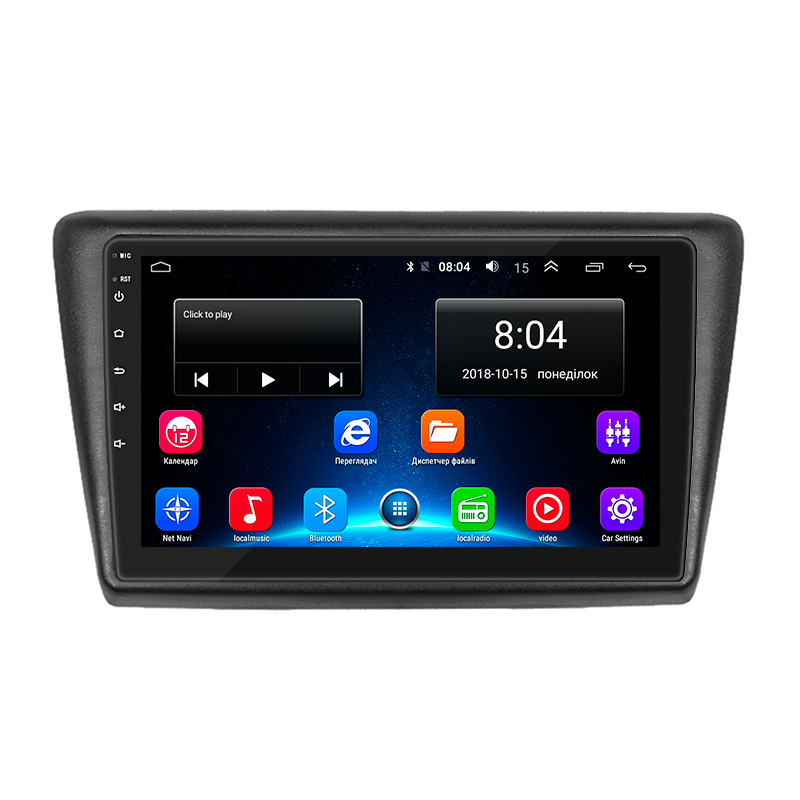 Автомагнитола штатная Lesko Base для Skoda Rapid I 2012-2017 г. Wi-Fi/GPS 2/32 GB 9" (9783-40039)