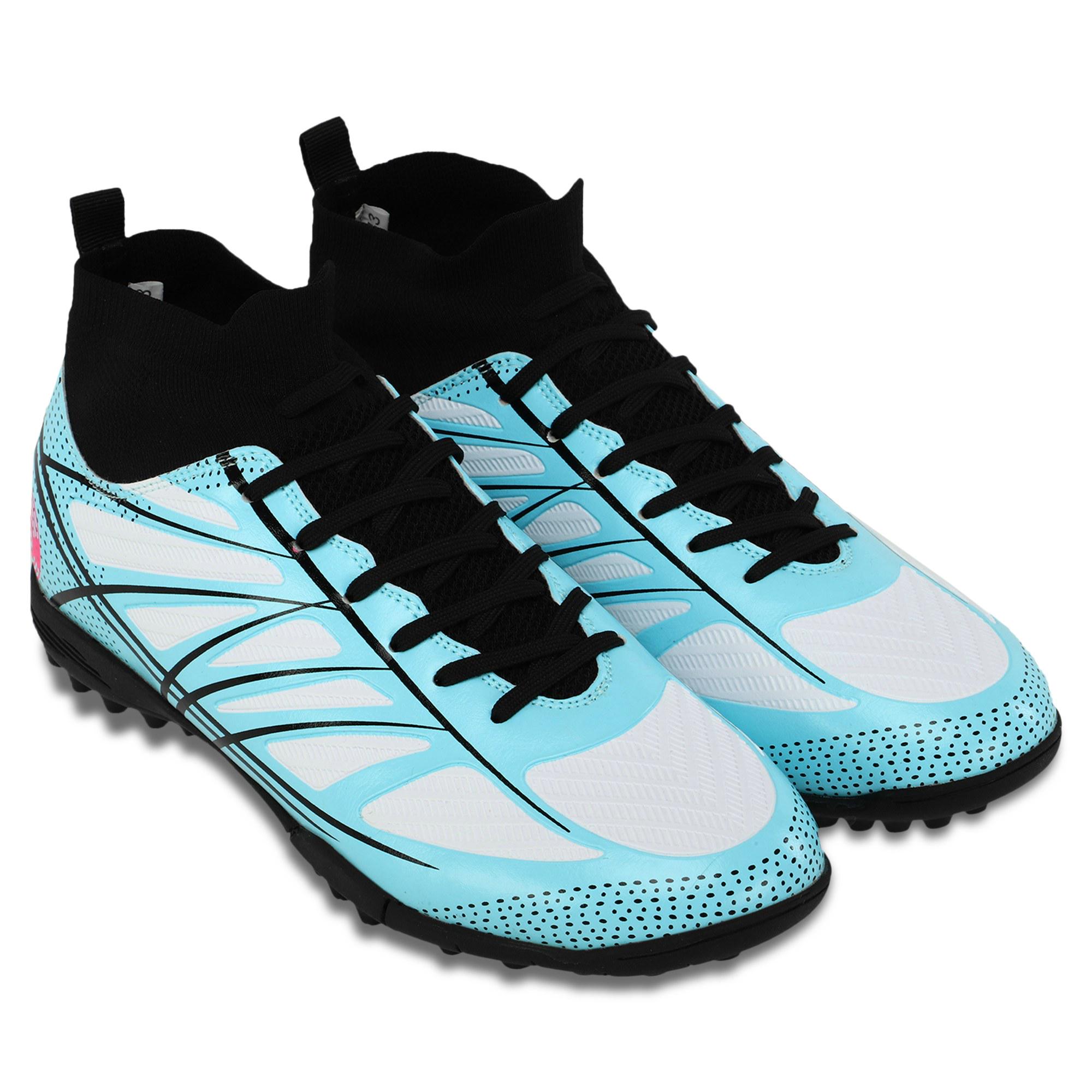 Сороконіжки футбольні SP-Sport 8026-40-45-1 р. 42 Бірюзово-білий - фото 3 Сороконіжки футбольні SP-Sport 8026-40-45-1 р. 42 Бірюзово-білий - фото 3