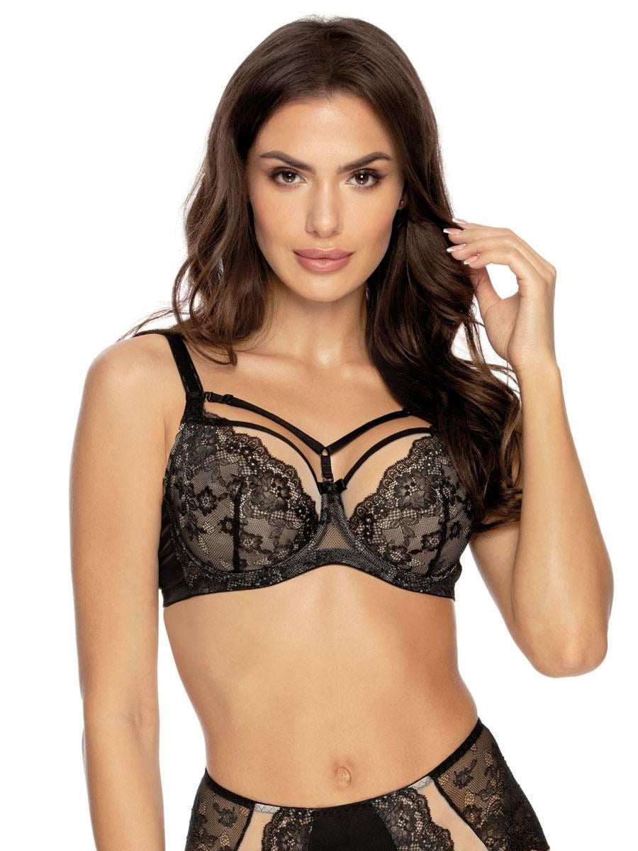 Бюстгальтер мереживний зі стрепами Orhideja 125-438 Nero 100D Чорний (2039830876) Бюстгальтер мереживний зі стрепами Orhideja 125-438 Nero 100D Чорний (2039830876)