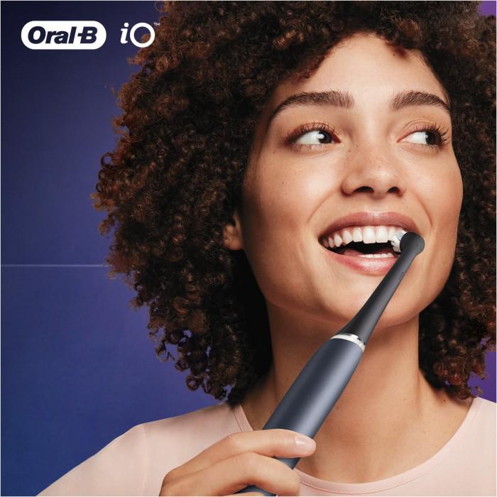 Насадка для зубной щетки Oral-B Braun iO Ultimate Clean 1 шт. Black (343434) - фото 9