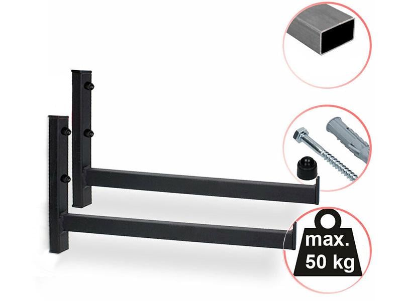 Кронштейн металевий для полиць Kompred OL472/1 2 шт. - фото 2 Кронштейн металевий для полиць Kompred OL472/1 2 шт. - фото 2