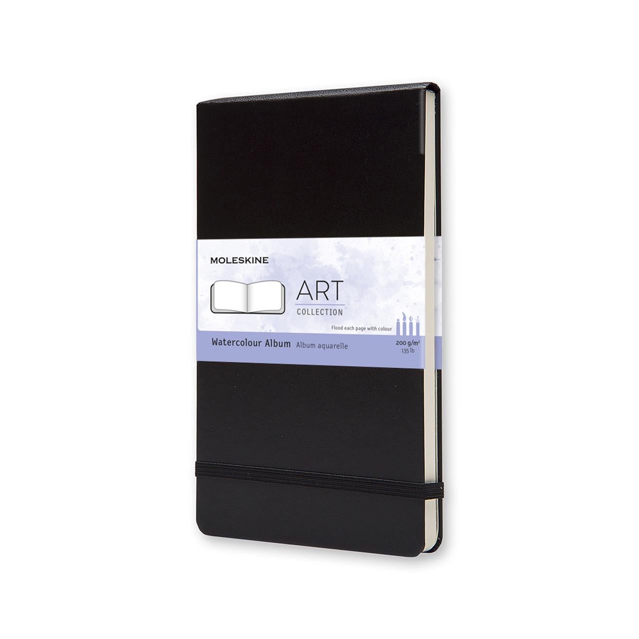 Альбом Moleskine Art для рисования средний 13х21 см акварель Черный (9788883705625)