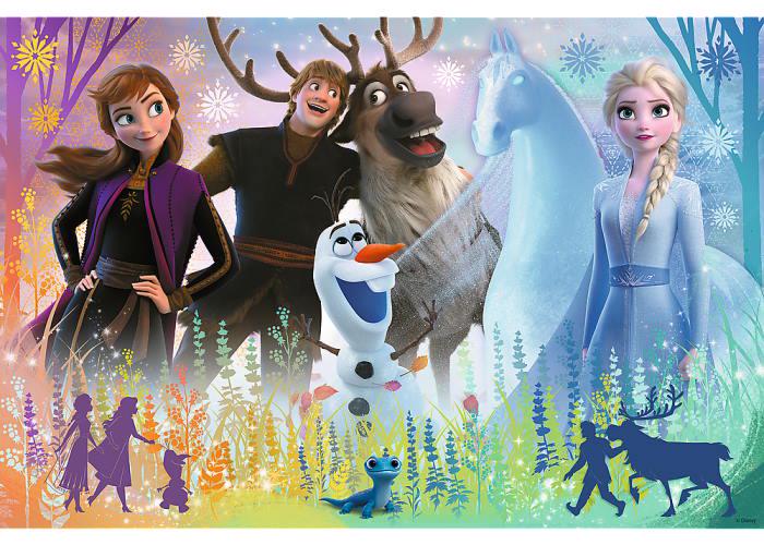 Пазлы Trefl 53018 Frozen Друзья навсегда глитерные 70 эл. (18173) - фото 2 Пазлы Trefl 53018 Frozen Друзья навсегда глитерные 70 эл. (18173) - фото 2