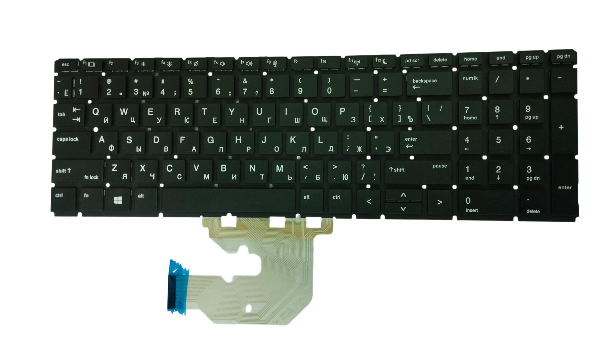 Клавіатура для ноутбука HP 450 G6 Black