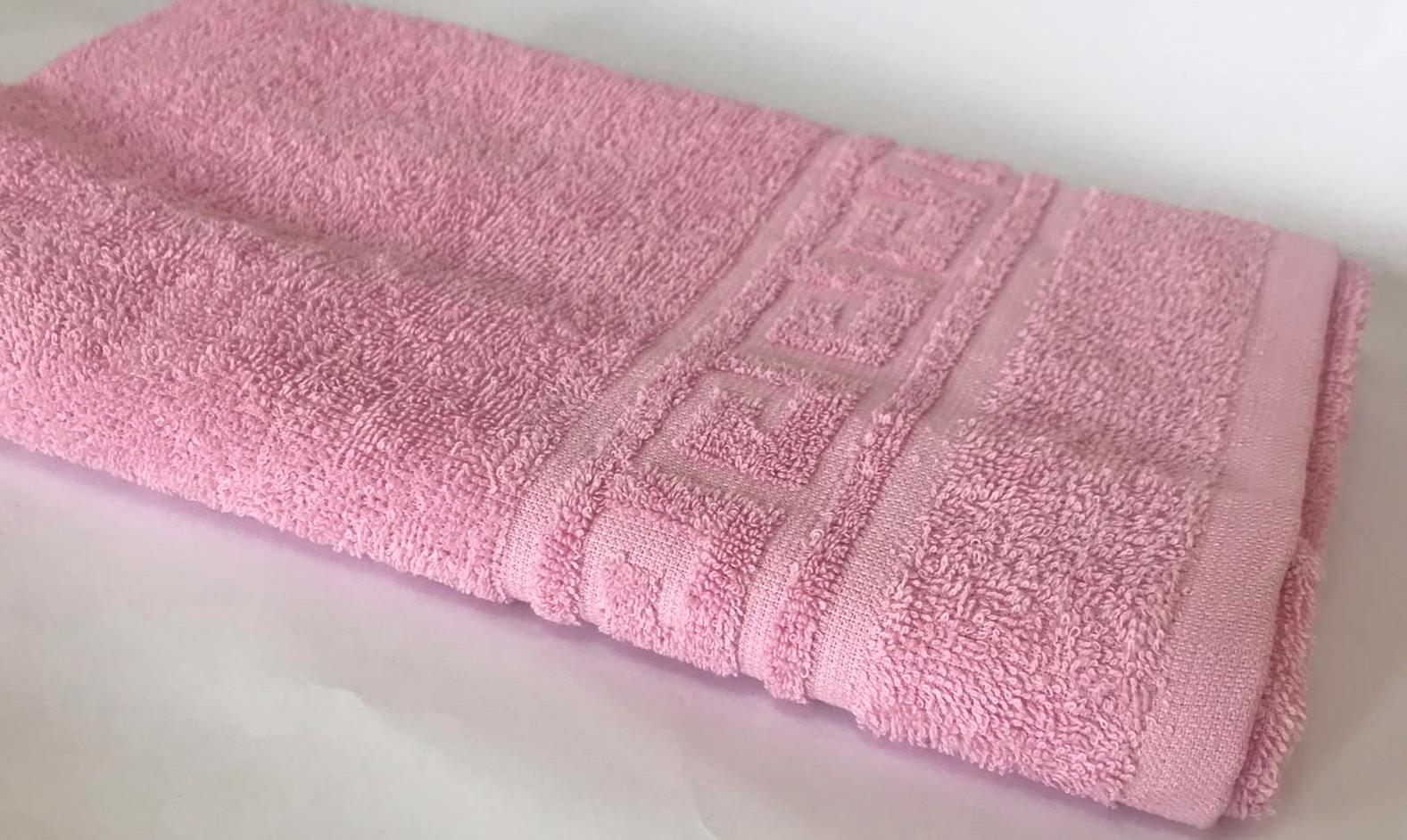 Рушник махровий 50х90 см 400 г/м2 Рожевий (1303071) - фото 1 Рушник махровий 50х90 см 400 г/м2 Рожевий (1303071) - фото 1