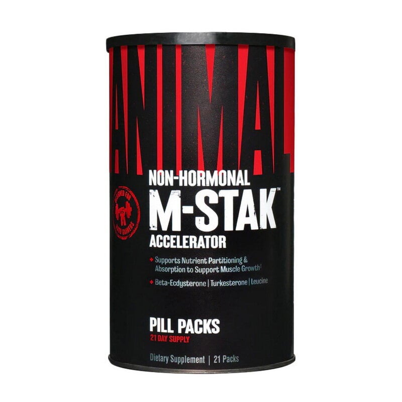 Комплекс для набора мышечной массы с экзистероном и BCAA Universal Animal M-Stak 21 пакетик