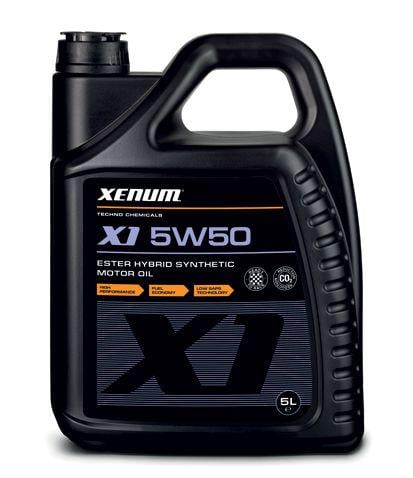 Моторное масло Xenum X1 5W-50 5 л