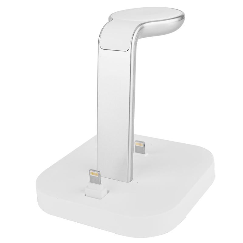 Зарядное устройство беспроводное Hoco CW43 Graceful 3-in-1 White (00000067540_2)