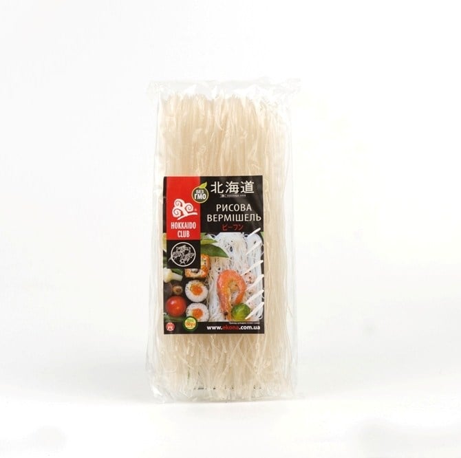 Вермішель рисова Hokkaido Club 150 г