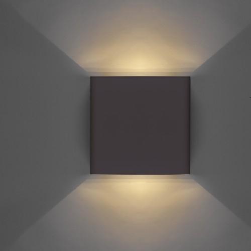 Світильник фасадний LED Коричневий (DH028 коричневий) - фото 3 Світильник фасадний LED Коричневий (DH028 коричневий) - фото 3