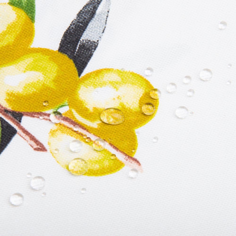 Тканина декоративна скатерна Оливки бавовна з водовідштовхувальним просоченням 220 гр/м2 180 см Сіро-білий мармур (26927) - фото 4 Тканина декоративна скатерна Оливки бавовна з водовідштовхувальним просоченням 220 гр/м2 180 см Сіро-білий мармур (26927) - фото 4